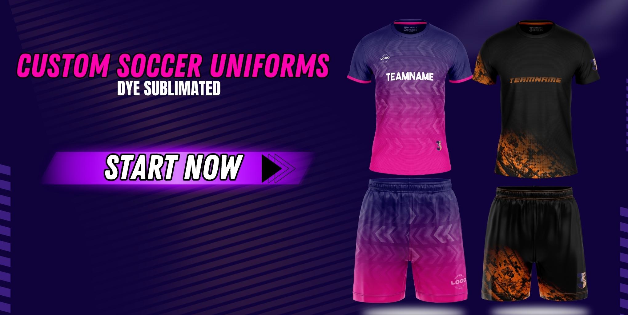 Custom Soccer Uniform Design